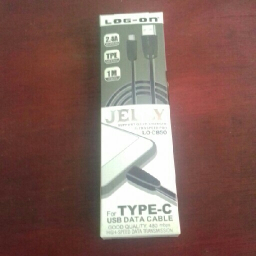 Kabel Data Log On Tipe C Fast Charger