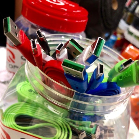 Kabel Data Qtop QCM100 Colokan Speaker Aktif 2