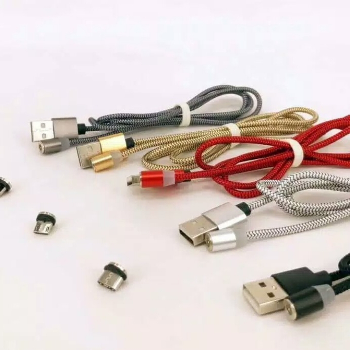 Kabel Data Usb Magnetic 3in1 2