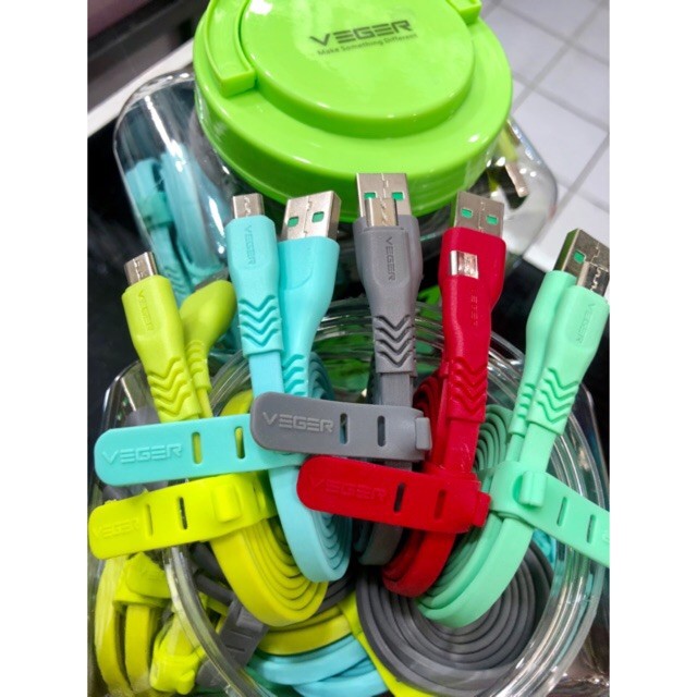 Kabel Data Veger Original Micro USB Fast Charging 4