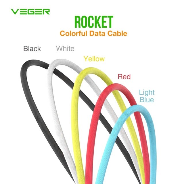 Kabel Data Veger Rocket Fast Charging Micro Usb 4