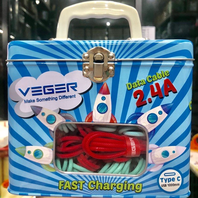 Kabel Data Veger V110 USB Type-C Fast Charging 2