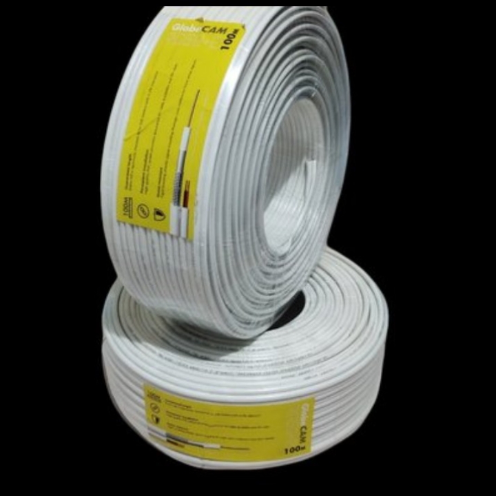 Kabel Kamera Cctv RG 59 Plus Power 100 Meter Murah 2