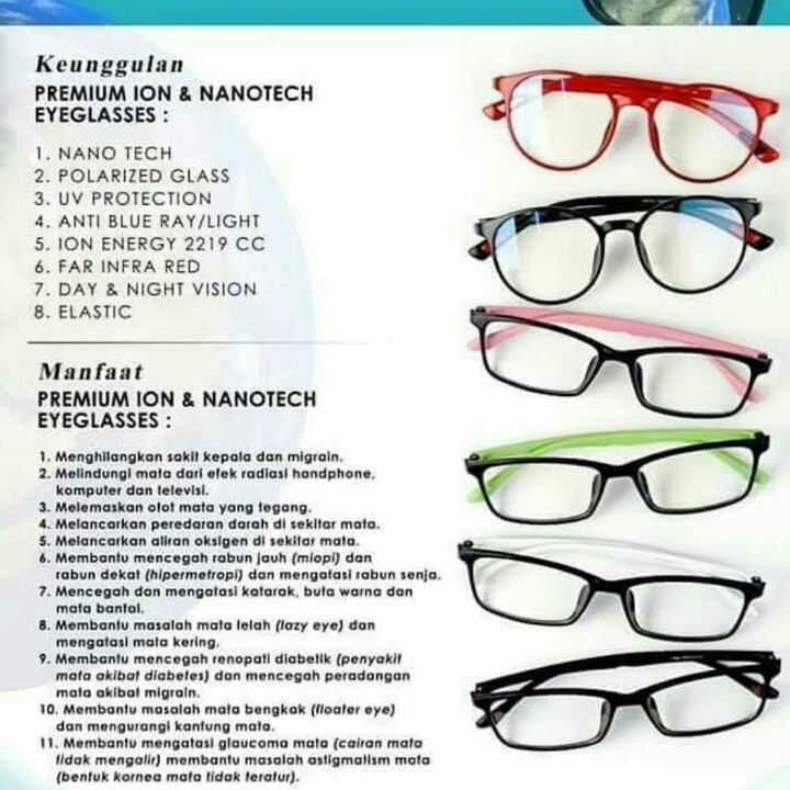 KacaMata Ion Nano tech