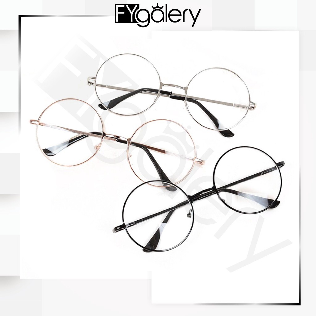 Kacamata Bulat Fashion Wanita Pria