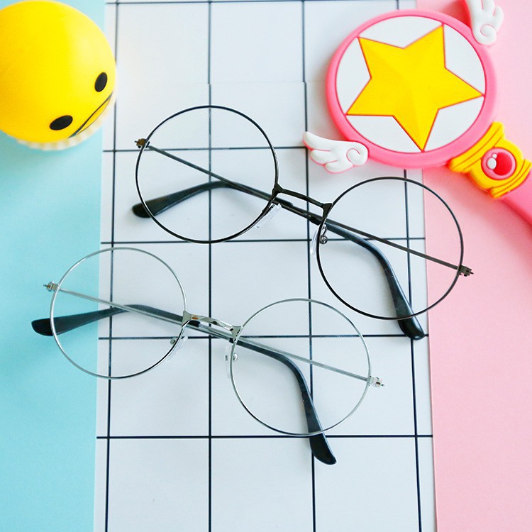 Kacamata Bulat Fashion Wanita Pria 3