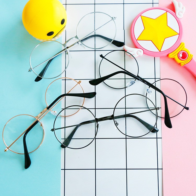 Kacamata Bulat Fashion Wanita Pria 5