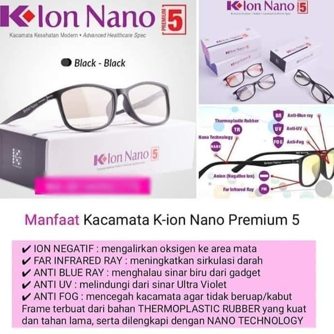 Kacamata Ion Nano Premium 5