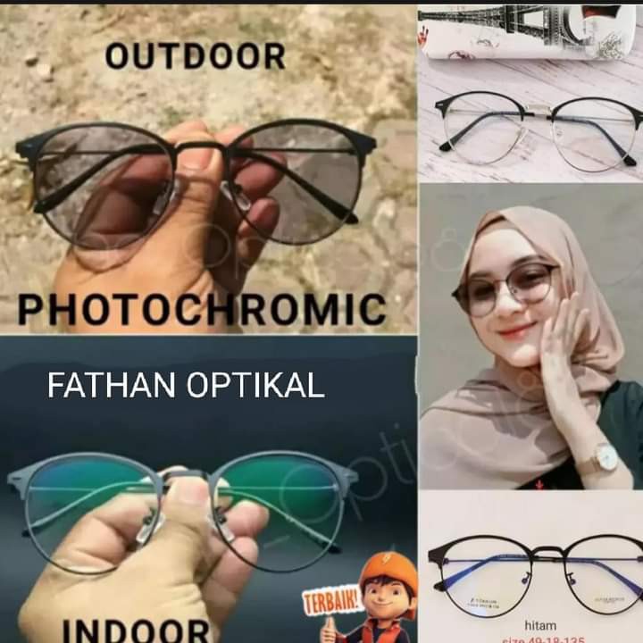 Kacamata Photochromic Progresive