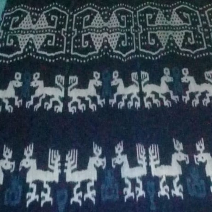 Kain Kanatang pewarna alam INDIGO  2