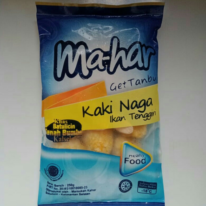 Kaki naga Ikan Tenggiri