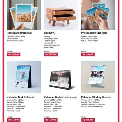 Kalender | PANDU PHOTOBOOK