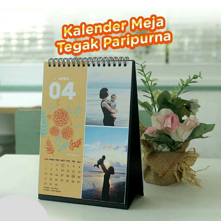 Kalender Meja Portrait