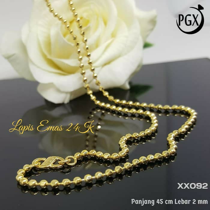 Kalung Xuping Gold 24K Terbaru - Perhiasan Xuping Lapis Emas - XX092