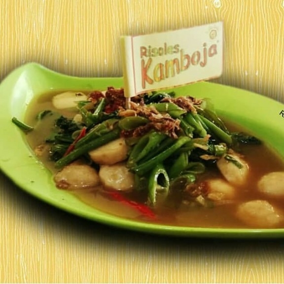 Kangkung Cah Bakso 