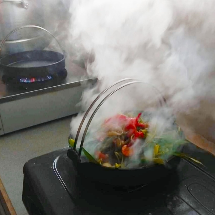 Kangkung Hot Plate Seafood