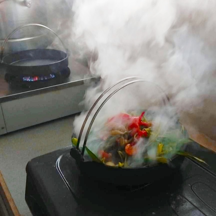 Kangkung Hotplate Daging Sapi
