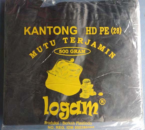 Kantong HD - 17 Hitam LOGAM