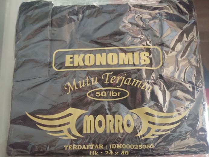 Kantong HD -24 Ekonomis Hitam MORRO