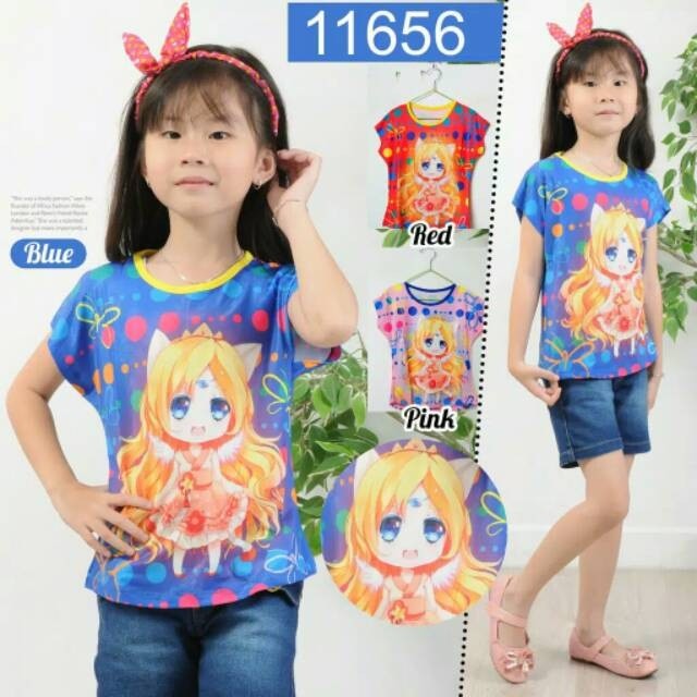 Kaos Anak Printing Murah