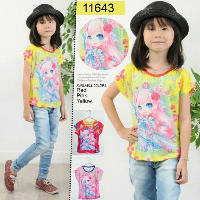 Kaos Anak Printing Murah 3