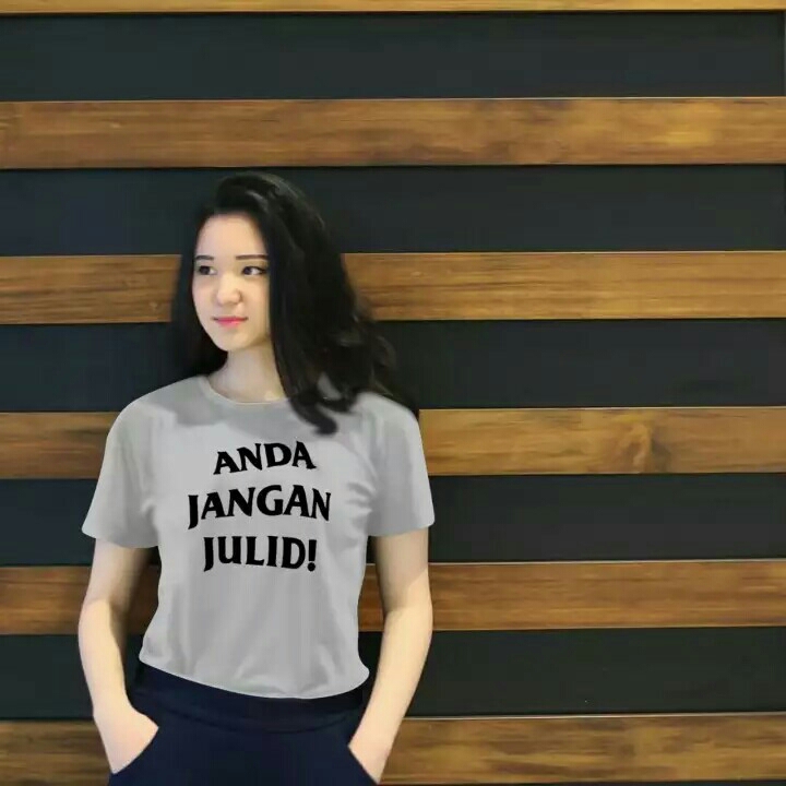 Kaos Chello Tshirt wanita cantik JULID