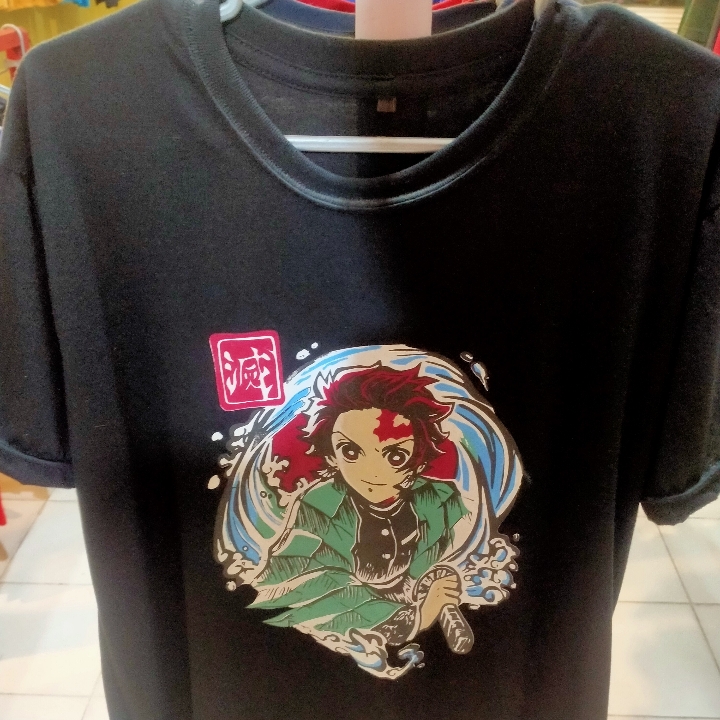 Kaos Cotton Anime 4