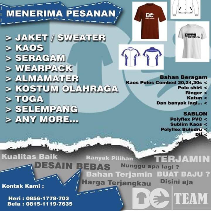 Kaos Dan Jaket  2