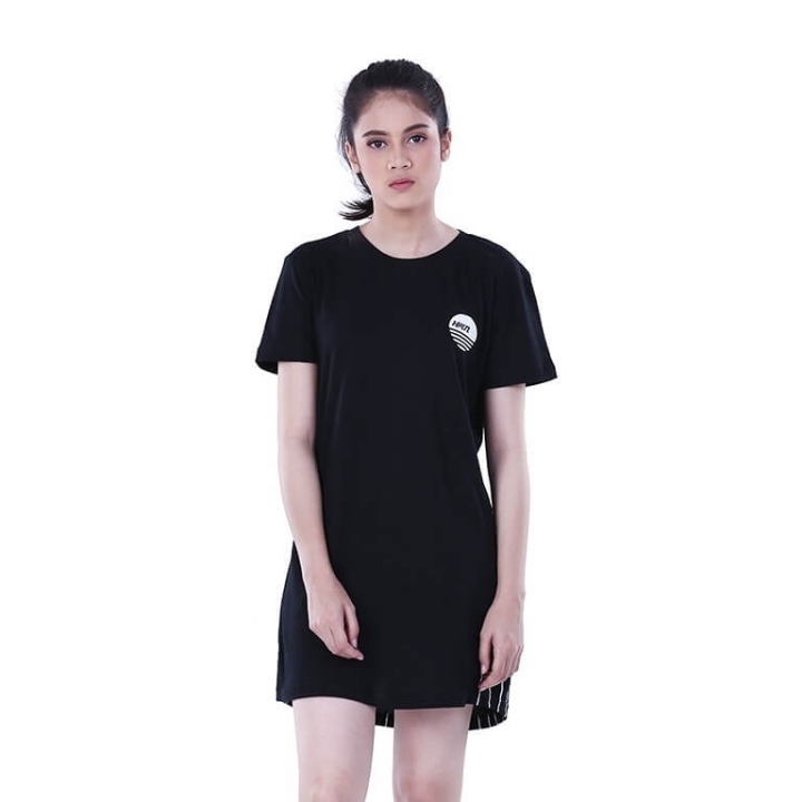 Kaos Distro Wanita Femme Stripe - H 0813