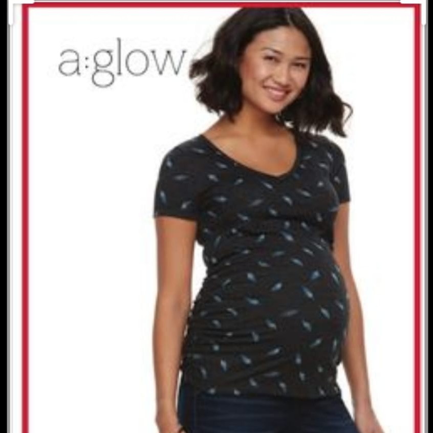 Kaos Ibu Hamil Aglow