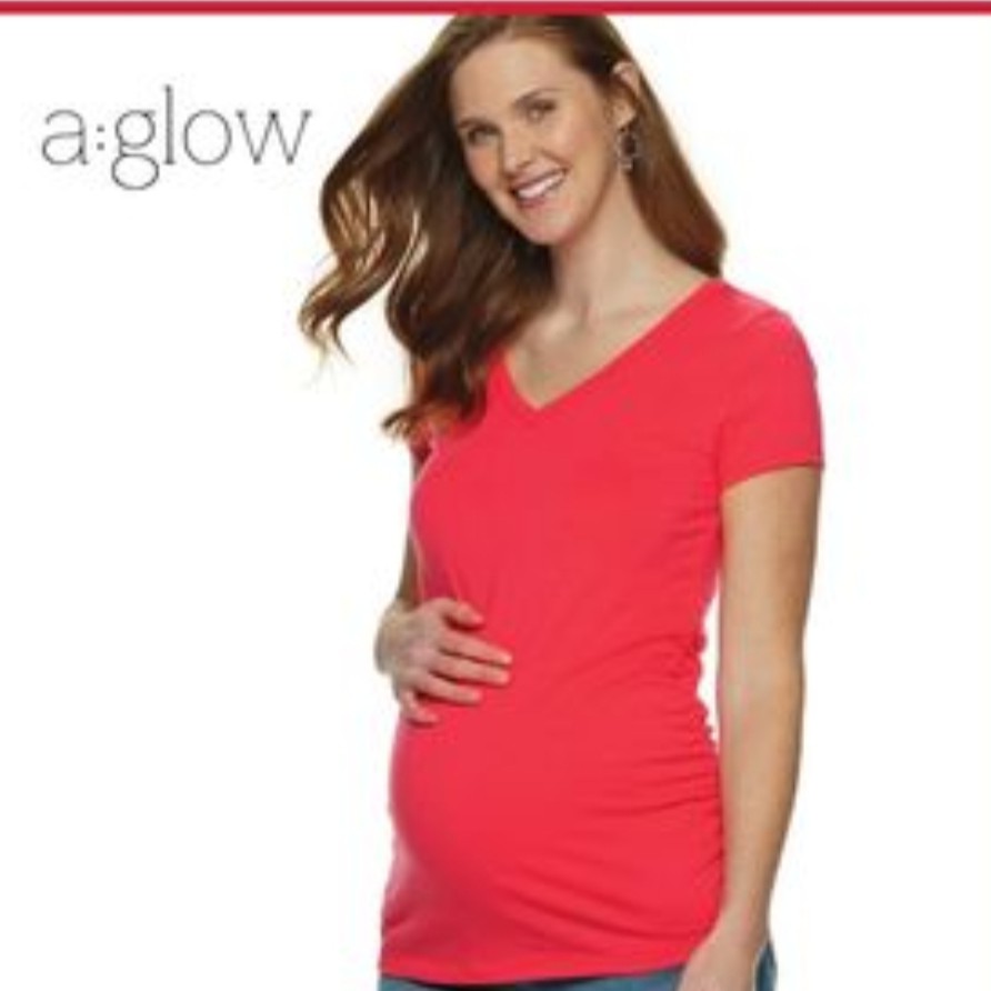 Kaos Ibu Hamil Aglow