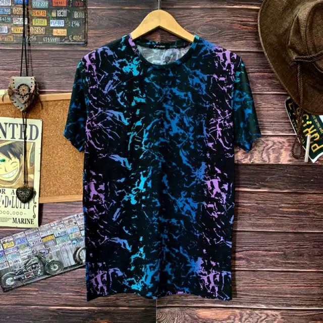 Kaos Motif Bunga Dan Corak 2