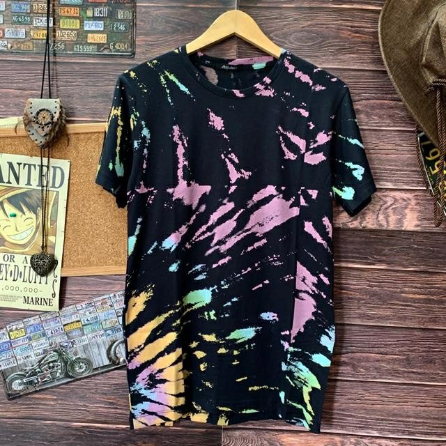 Kaos Motif Bunga Dan Corak 3