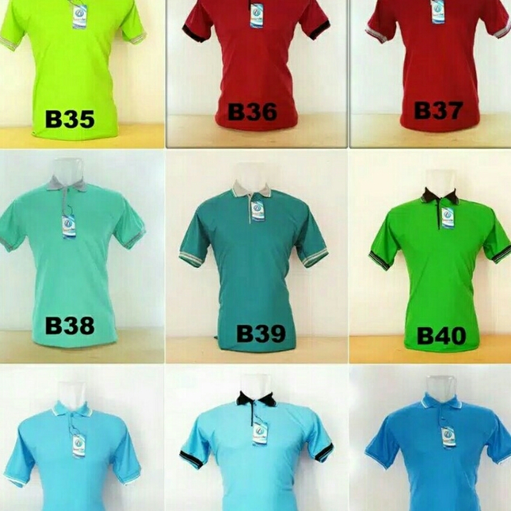 Kaos POLO SHIRT berkerah leher