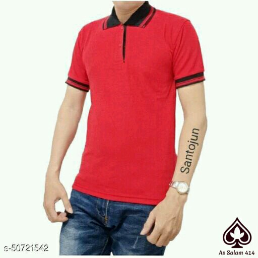 Kaos POLO Shirt Merah