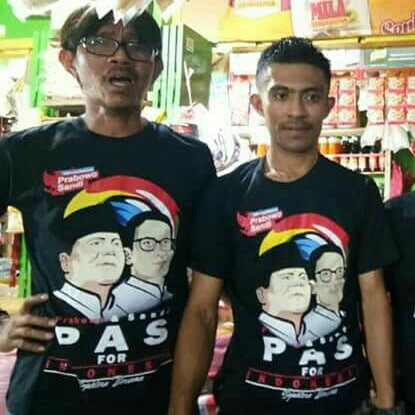 Kaos Prabowo Sandi Terlaris