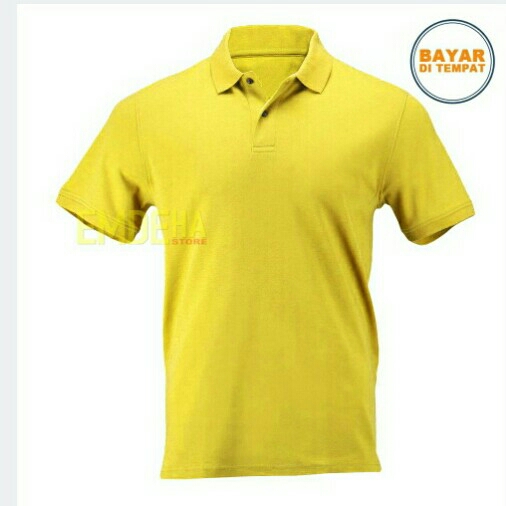 Kaos Polos Berkerah