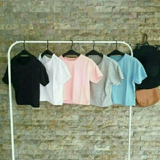 Kaos Polos Crop