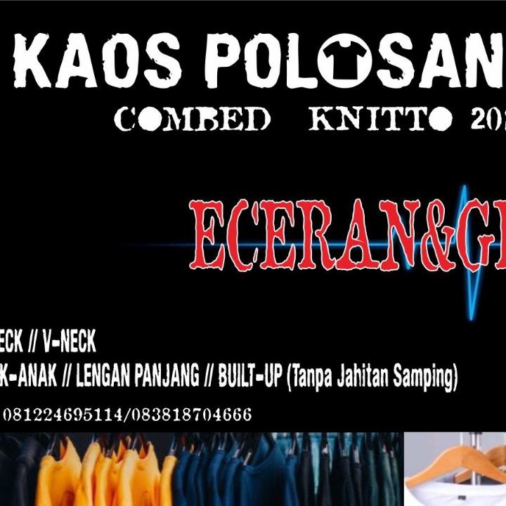 Kaos Polosan Premium  3