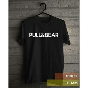 Kaos Pull and Bear Hitam
