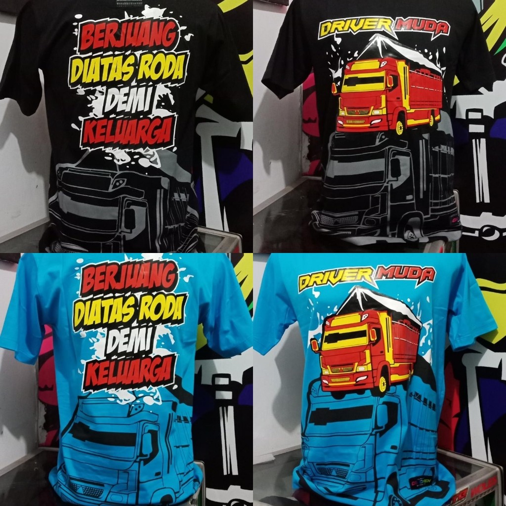 Kaos Truck Driver Muda