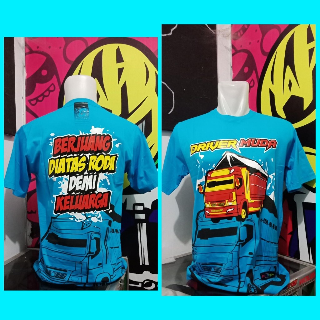 Kaos Truck Driver Muda 2