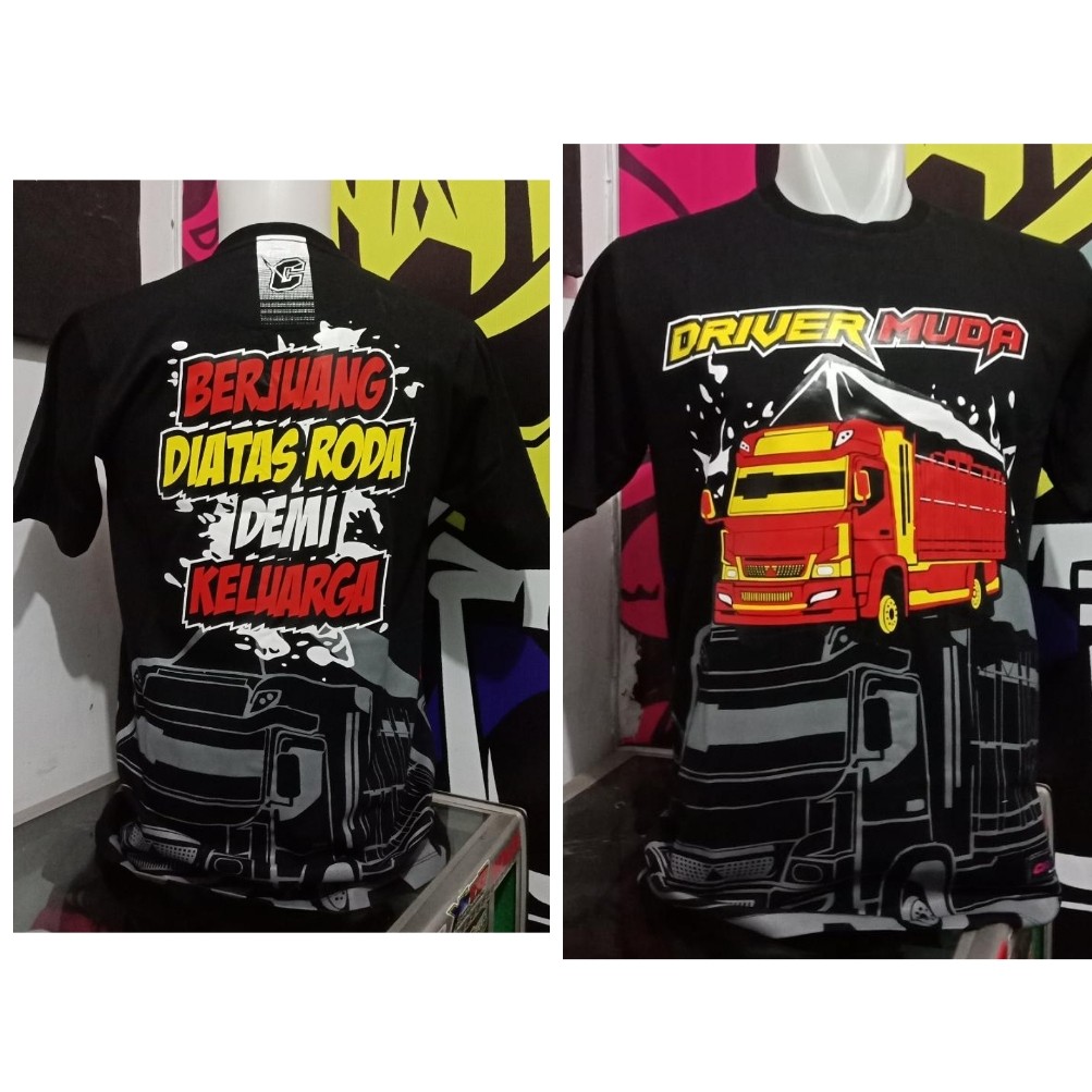 Kaos Truck Driver Muda 3