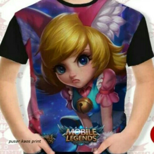 Kaos anak Mobile Legend Mole 9