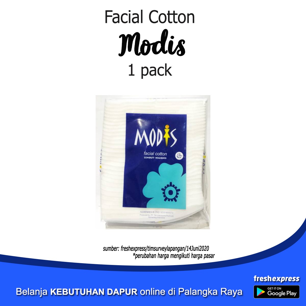 Kapas Facial Modis 1 Pack