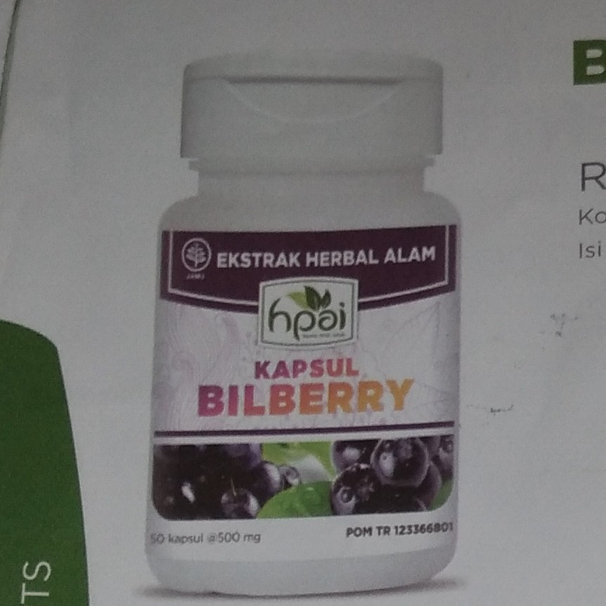 Kapsul BILBERRY