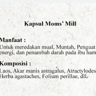 Kapsul Moms Mill 2