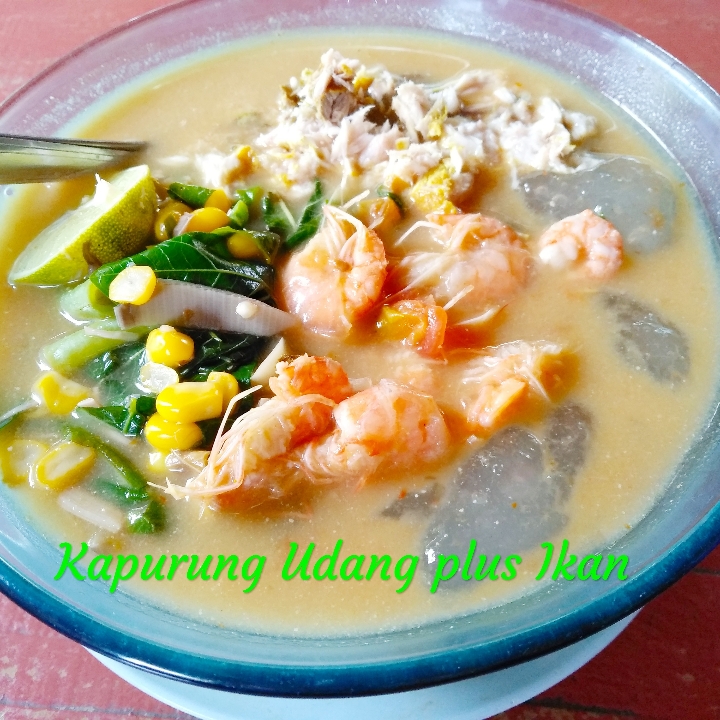 Kapurung Udang-Ikan