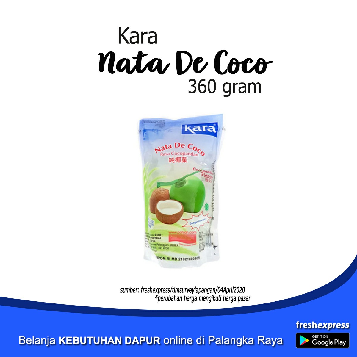 Kara Nata De Coco 360 Gram