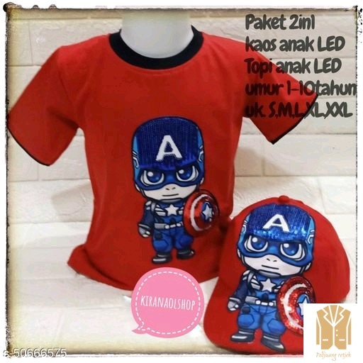 Karakter Keren Atasan Anak BDGBottom Bahan Cotton 5